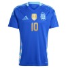 Conjunto (Camiseta+Pantalón Corto) Argentina Messi 10 Segunda Equipación 2024 - Niño